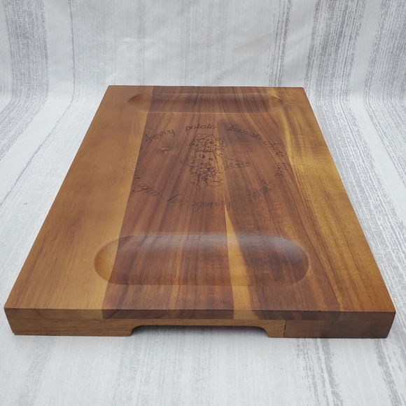 Cheese Charcuterie Board & Serving Accessory Set in Acacia Wood - Picture 5 of 12